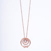 Amee Gilded Bow Silver Pendant