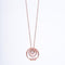 Amee Gilded Bow Silver Pendant