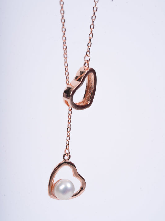 Amee Twin Heartstring Silver Pendant