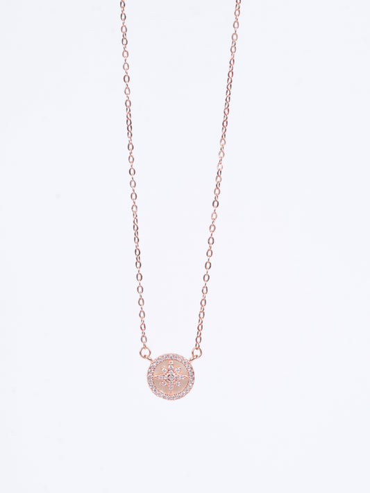 Amee Celestial Glow Silver Pendant