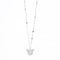 Amee Twinkle Teddy Silver Necklace