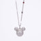 Amee Twinkle Teddy Silver Necklace