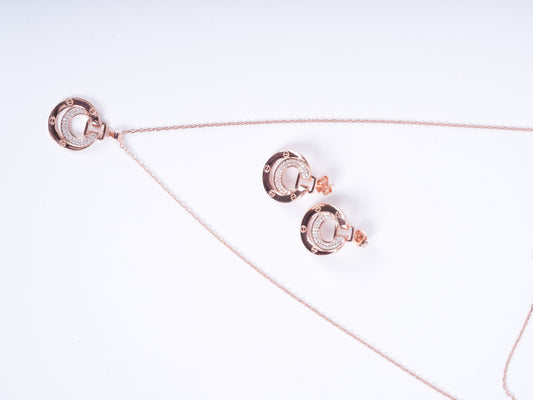Amee Rose Halo Silver Set