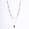 Amee Linked Affection SIlver Necklace