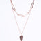 Amee Linked Affection SIlver Necklace