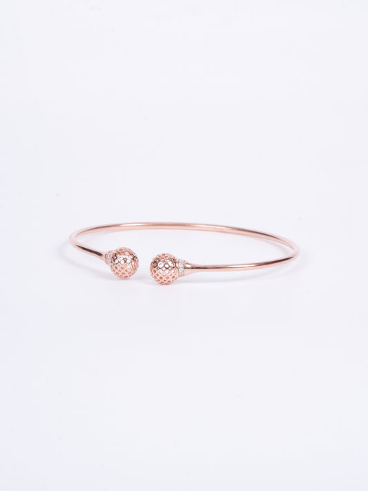 Amee HoneyComb Luxe Silver Bracelet