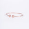 Amee HoneyComb Luxe Silver Bracelet