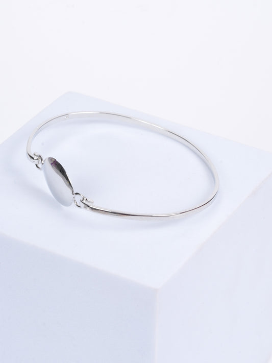 Amee Refined Bond Silver Bracelet