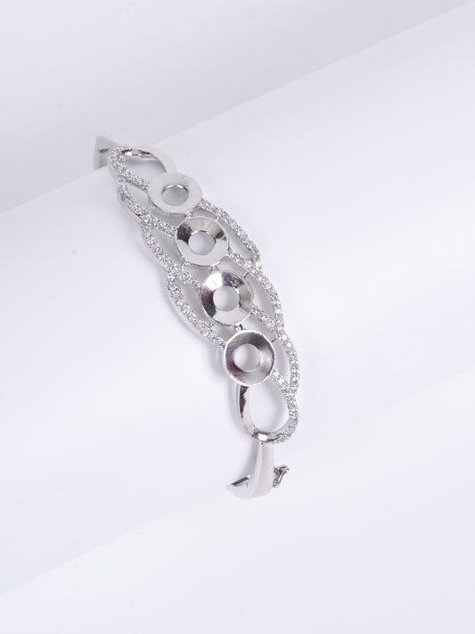 Amee Verve Silver Bracelet