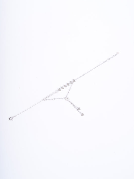 Amee Lover's Knot Silver Bracelet