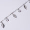 Amee Everbloom Leaf Silver Bracelet