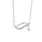 Amee Luna Curve Silver Pendant