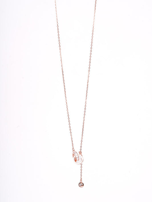 Amee Endless Embrace Silver Necklace