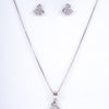 Amee Graceful Glimmer Swan Silver Set
