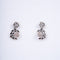 Amee Leaf Kissed Floral Silver Set