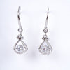 Amee Diamond Drop Silver Set