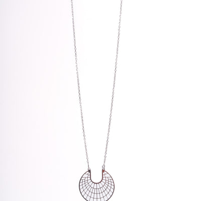 Amee Arc of Webs Silver Pendant