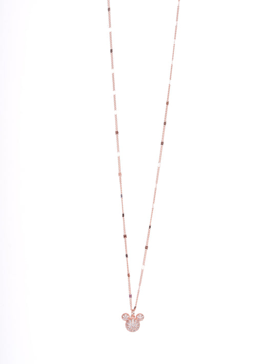 Amee Twinkle Cub Silver Necklace