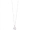 Amee Crystal C Silver Pendant