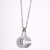 Amee Crystal C Silver Pendant