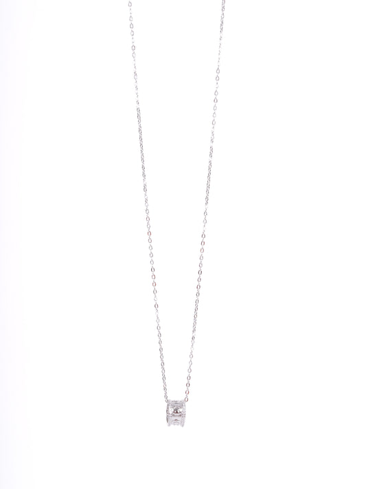 Amee Whirl Ring Silver Pendant