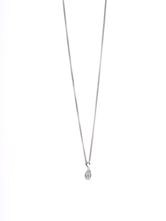 Amee Bold Impact Silver Pendant