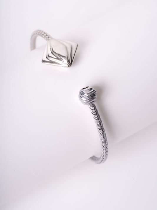 Amee Silver Pulse Silver Bracelet