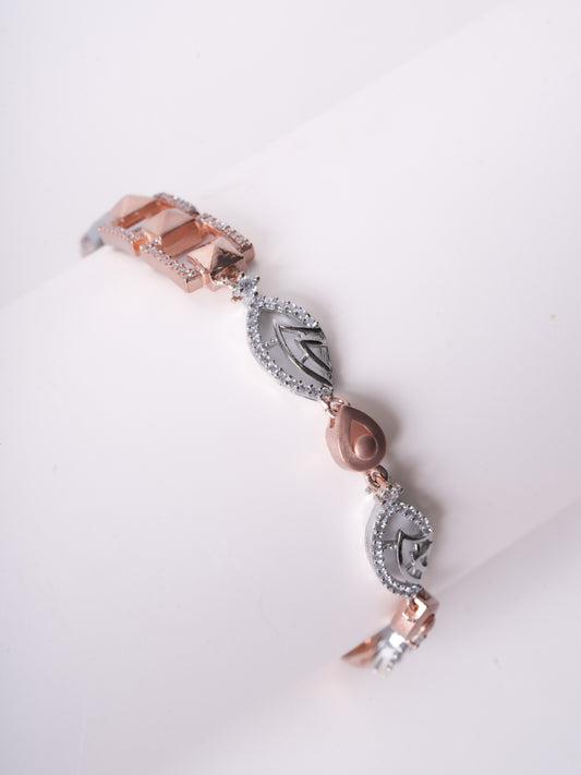 Amee Regal Rythm Silver Bracelet