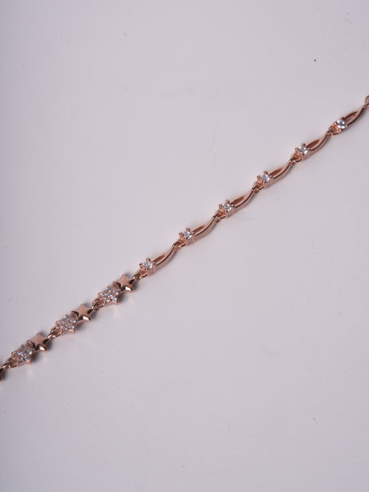 Amee Floral Whisper Silver Bracelet