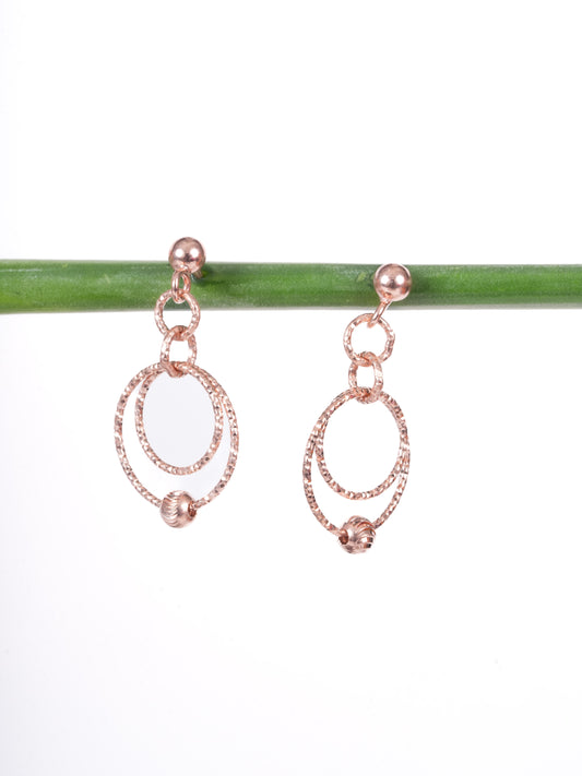 Amee Sunset Orbits Silver Earrings