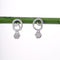 Amee Celestial Swirl Silver Earrings