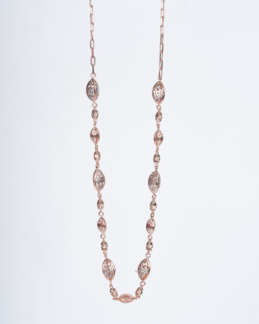 Amee Radiant Glow Silver Necklace