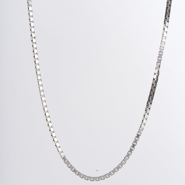 Amee Gridlock Silver Men's Chain