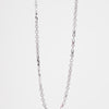 Amee RIpple Edge Silver Men's Chain