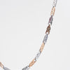 Amee Two-Toned Box Link Silver Men's Chain