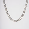 Amee Titan Clasp Silver Men's Chain